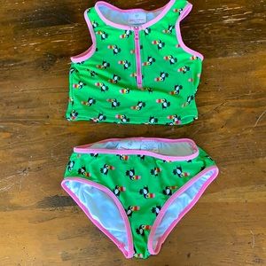 Girls 2 piece tankini